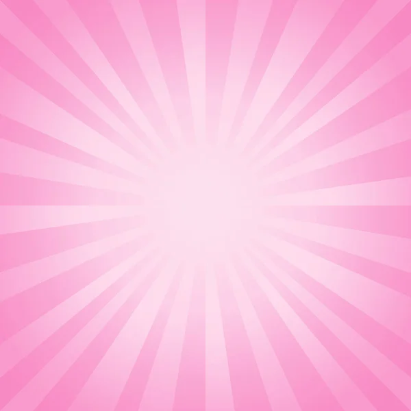Abstrato suave Fundo de raios rosa. Vetor — Vetor de Stock