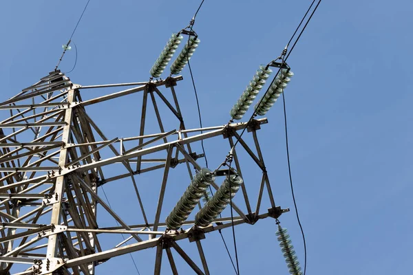 Torre de transmissão de eletricidade — Fotografia de Stock