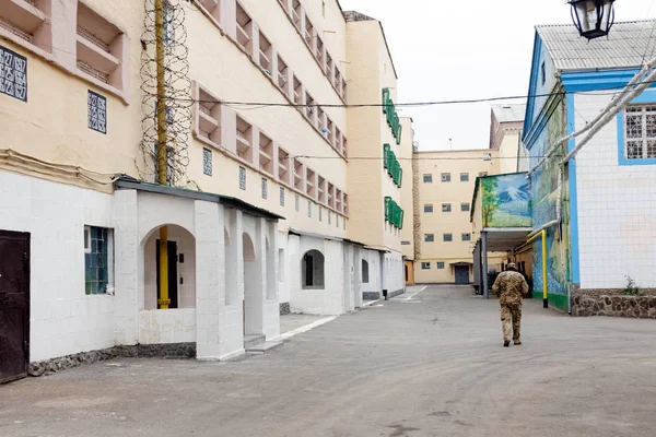 哈尔科夫 乌克兰 2017年10月26日 哈尔科夫监狱设施领土上的建筑物 — 图库照片