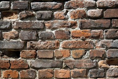 kırmızı tuğla duvar dokusu arkaplanı