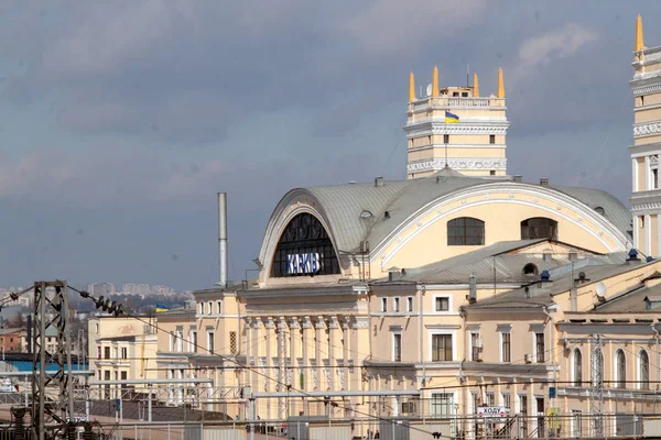 Kharkiv Ucraina Marzo 2012 Terminal Della Stazione Ferroviaria Passeggeri Kharkiv — Foto Stock