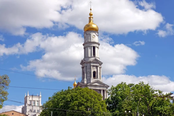 Campanario Catedral Asunción 1844 Día Soleado Kharkiv Ucrania —  Fotos de Stock