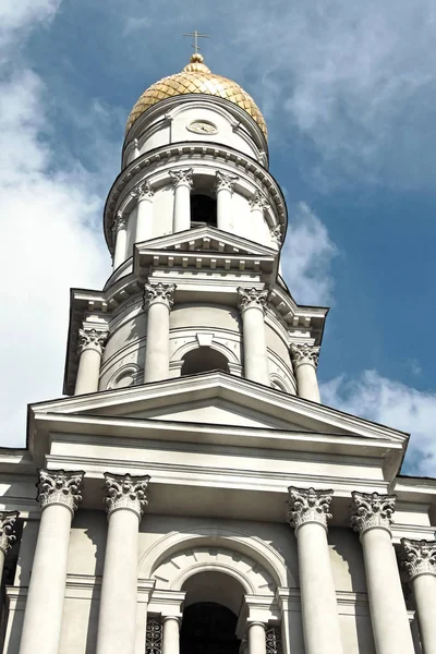 Campanario Catedral Asunción 1844 Día Soleado Kharkiv Ucrania —  Fotos de Stock