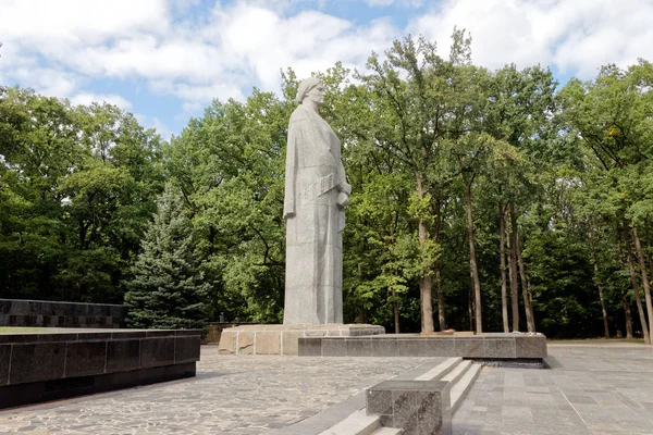 Ukraina Charków Sierpnia 2012 Kompleks Pomnika Chwały Charkowie Letni Dzień — Zdjęcie stockowe