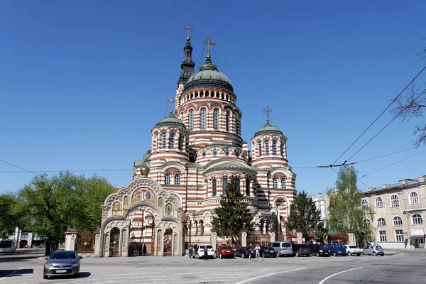Catedral Anunciación 1901 Soleado Día Primavera Kharkiv Ucrania —  Fotos de Stock