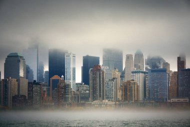New York'un şehir sis