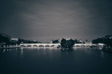 Seine Nehri ve köprü