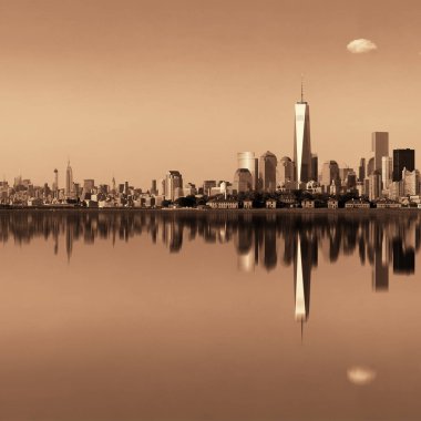 Manhattan şehir manzarası 
