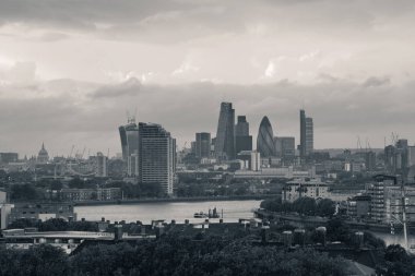 Londra cityscape kentsel binalar