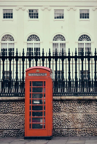 Caja de teléfono de Londres — Foto de Stock