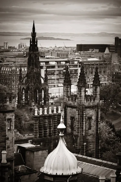 Edinburgh city dachblick — Stockfoto