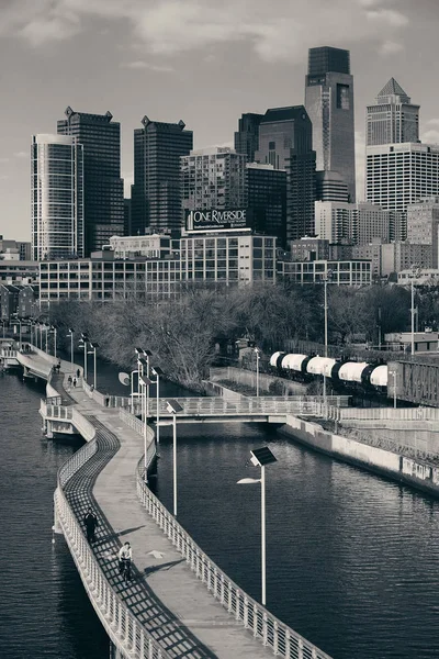 Philadelphia panorama pohled — Stock fotografie