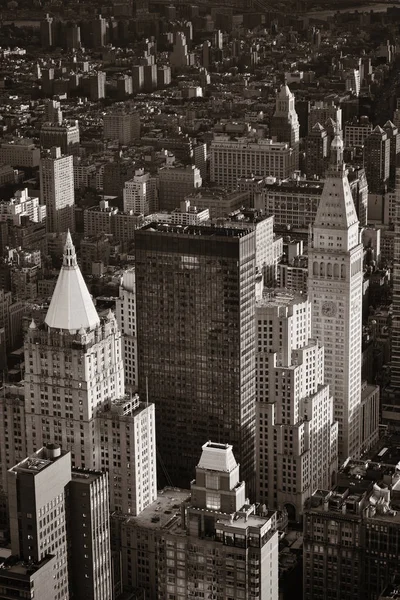 Historische wolkenkrabbers van New York City — Stockfoto