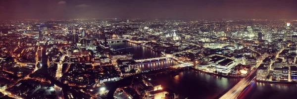 Panorama da vista aérea de Londres — Fotografia de Stock