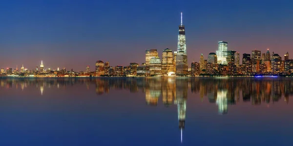 New York'ta gece — Stok fotoğraf