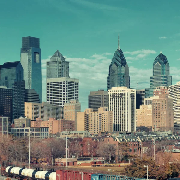 Philadelphia skyline view — Stockfoto