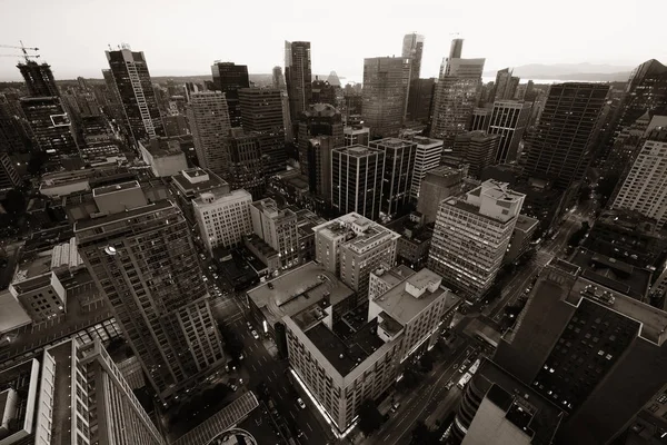 Vancouver rooftop vy — Stockfoto