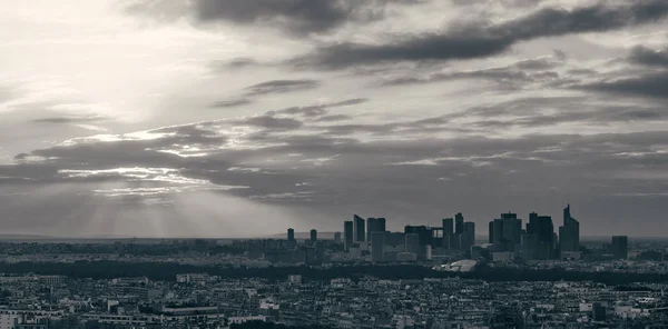 Parijs stad op het dak — Stockfoto