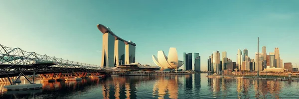 Singapore skyline weergave — Stockfoto