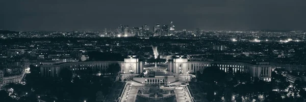 巴黎市天台 — 图库照片
