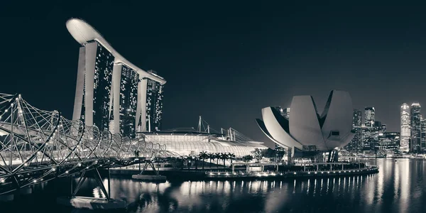 Перегляд skyline Сінгапуру — стокове фото