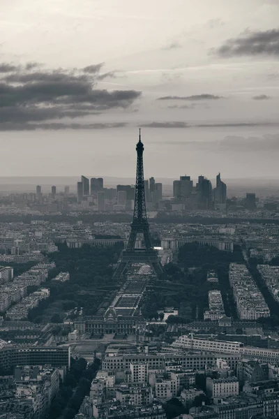 Dachterrasse der Stadt Paris — Stockfoto