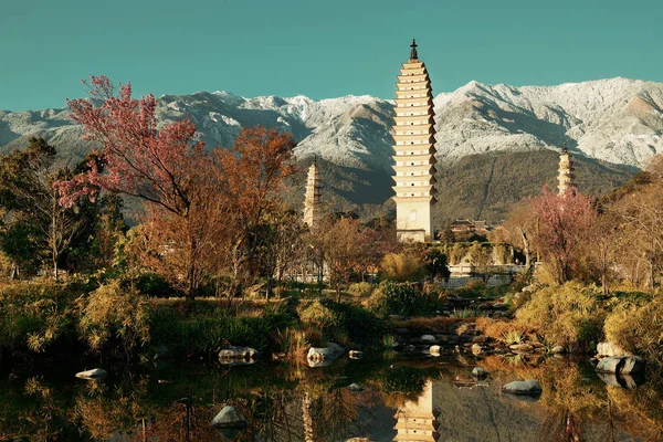 Ancient pagoda in Dali old town — Stock Photo, Image