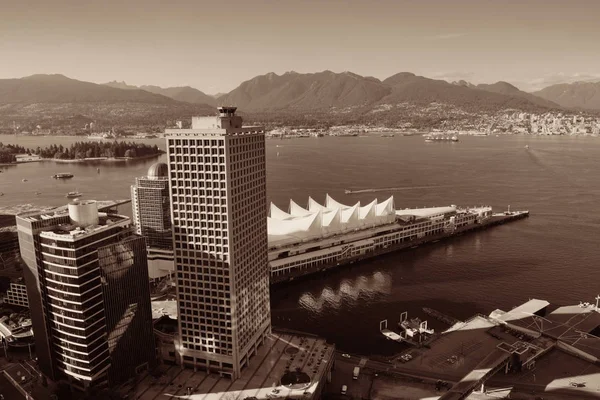 Vancouver rooftop vy — Stockfoto