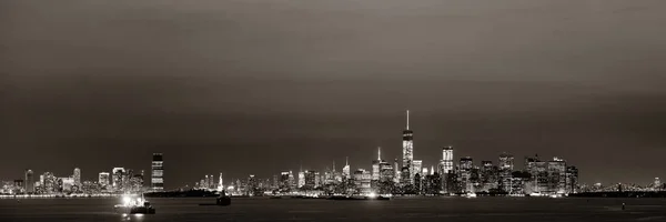 Skyline del centro di Manhattan — Foto Stock