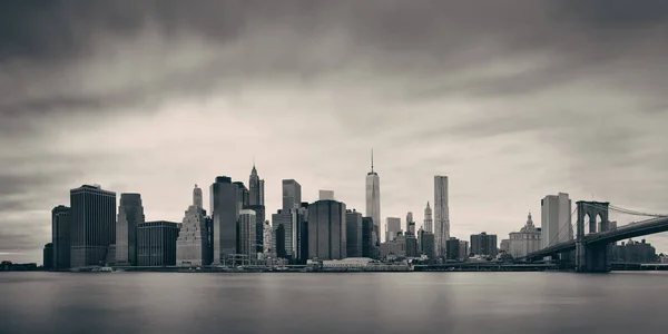 Manhattan financial district — 图库照片