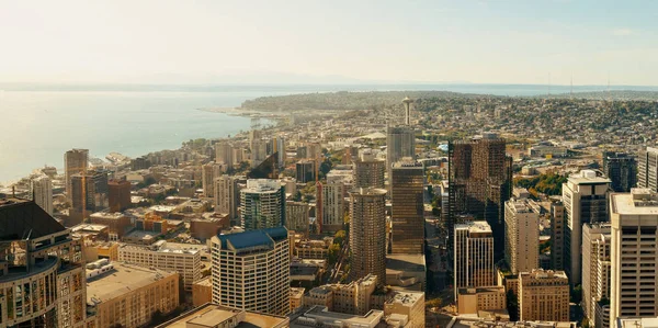 Vista para o telhado de Seattle — Fotografia de Stock