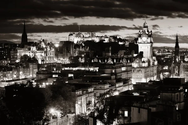 Uitzicht op de stad Edinburgh — Stockfoto