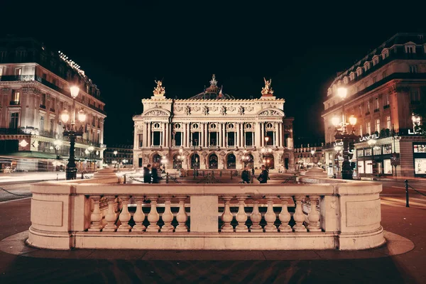 Ópera de París de noche —  Fotos de Stock