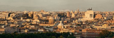 Roma çatı panoramik görünüm