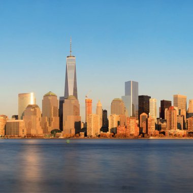 New York şehrinin silüeti