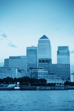 Canary Wharf iş bölgesi 