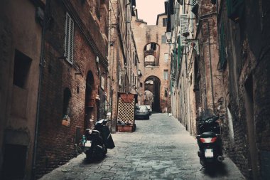 Siena sokak görünümü