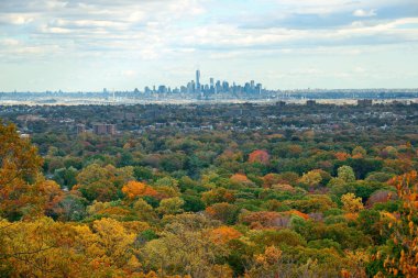 New York şehrinin silüeti