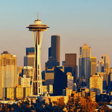 Seattle şehir manzarası 