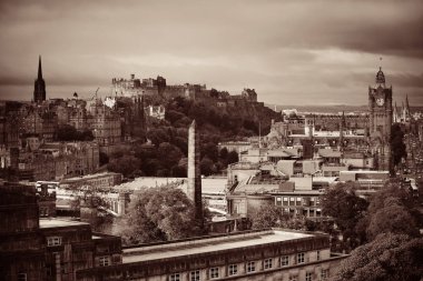 Edinburgh şehir manzarası