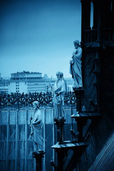 Vista para o telhado de Paris — Fotografia de Stock