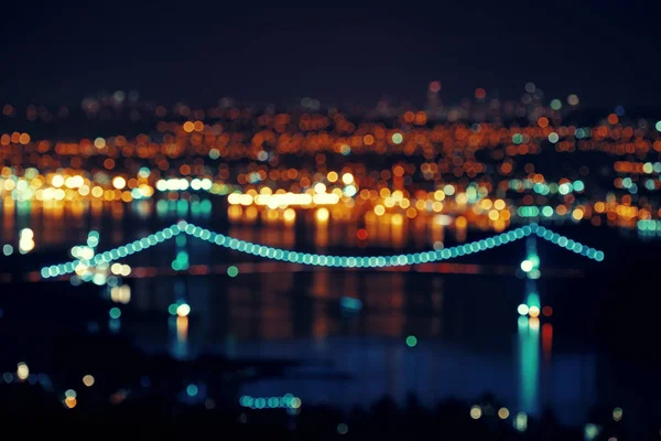 Vancouver city night view — Stock Photo, Image