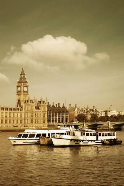 Big Ben e la Camera del Parlamento — Foto Stock