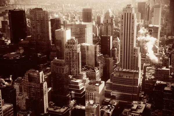 纽约市的摩天大楼 — 图库照片