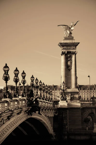 Alexandre iii brug, Parijs — Stockfoto