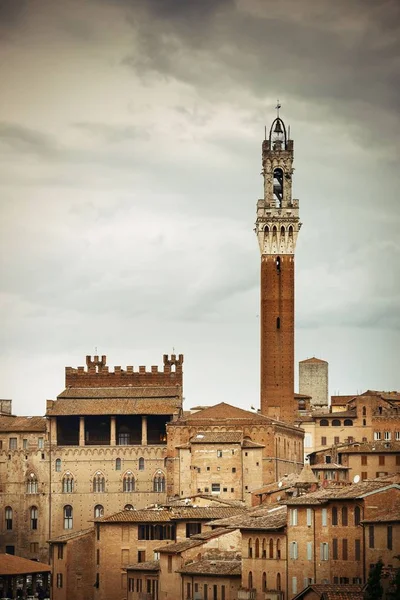 Torre do sino de Siena — Fotografia de Stock