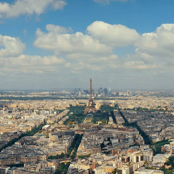 Paris taket se panorama — Stockfoto