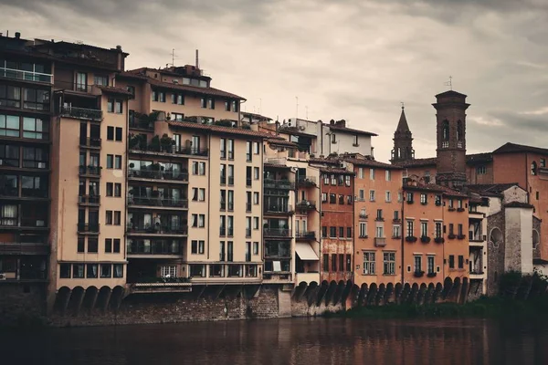 Italský styl starých budov — Stock fotografie