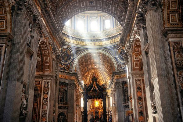 St. Peters Basilica interior  
