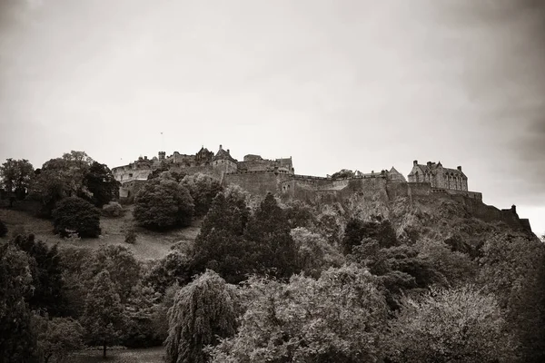 Berühmtes edinburgh castle — Stockfoto
